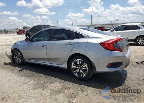 2016 Honda Civic Ex из США, поврежденный, VIN 19XFC1F86GE023613